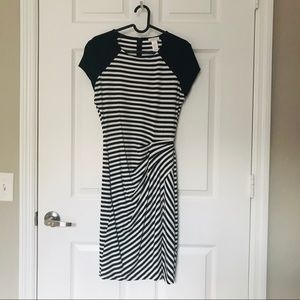 Cache black and white dress